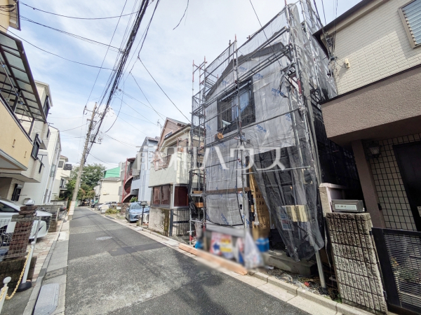 接道状況および現場風景　【練馬区貫井３丁目】