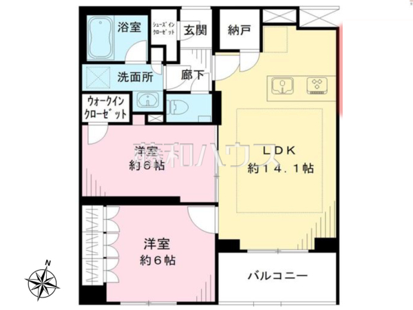 間取図　【パレステージ練馬Ⅲ】
