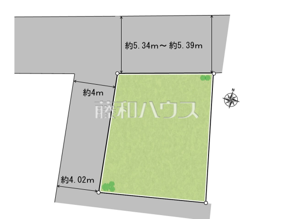 全体区画図　【東村山市野口町３丁目】