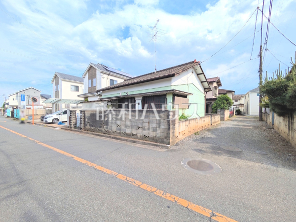 接道状況および現場風景　【東村山市野口町３丁目】