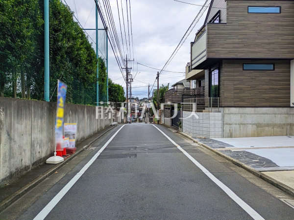 接道状況および現場風景　【杉並区久我山４丁目】