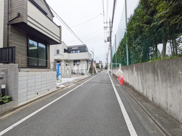 接道状況および現場風景　【杉並区久我山４丁目】