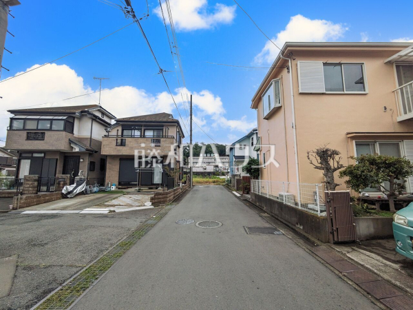 接道状況および現場風景　【八王子市中野町】