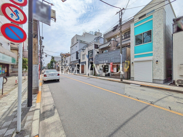 接道状況および現場風景 【国立市西2丁目】 接道状況および現場風景 【国立市西2丁目】