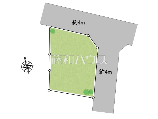 全体区画図　【富士見市関沢２丁目】