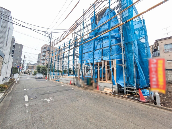 接道状況および現場風景　【八王子市本町】