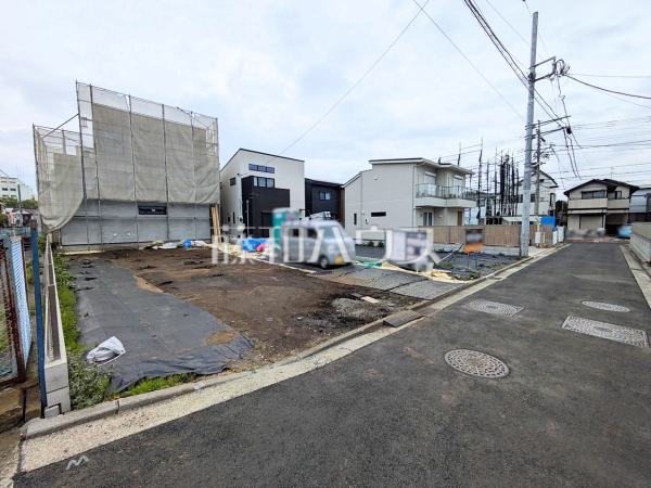 接道状況および現場風景　【武蔵野市境南町１丁目】