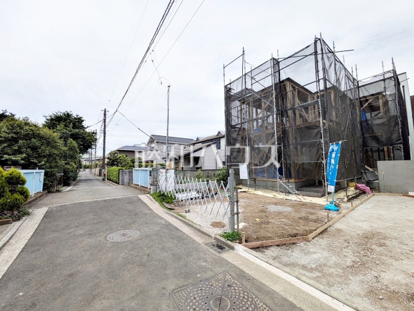 接道状況および現場風景　【武蔵野市境南町１丁目】