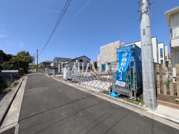 接道状況および現場風景　【武蔵野市境南町１丁目】