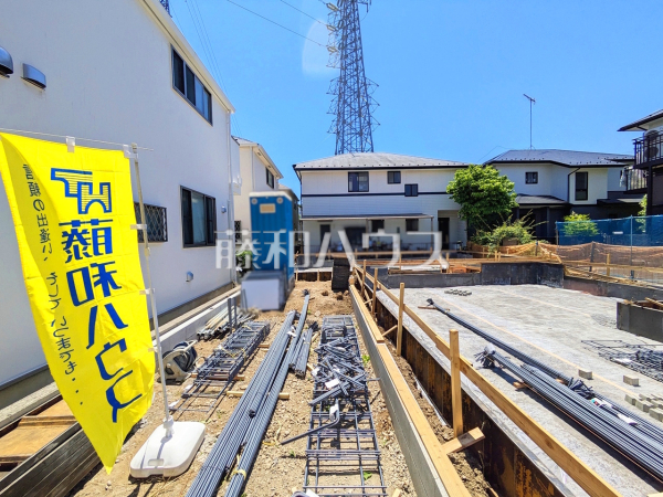 ≪2号棟　外観≫JR南武線「谷保」駅 徒歩13分！全２棟の新築分譲住宅が誕生します☆【府中市西府町４丁目】