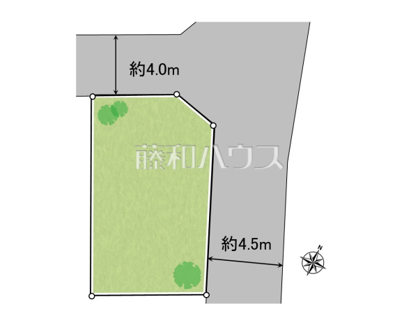 全体区画図　【東久留米市野火止２丁目】