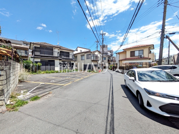 接道状況および現場風景　【国分寺市東元町１丁目】