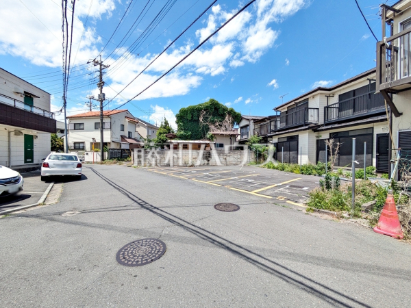 接道状況および現場風景　【国分寺市東元町１丁目】