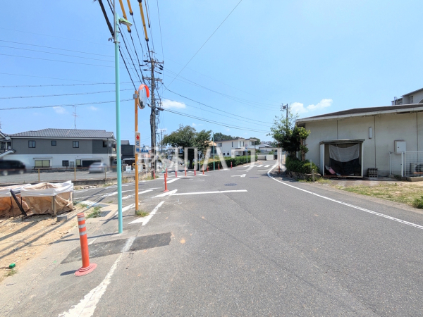 接道状況および現場風景　【名古屋市守山区小幡北】