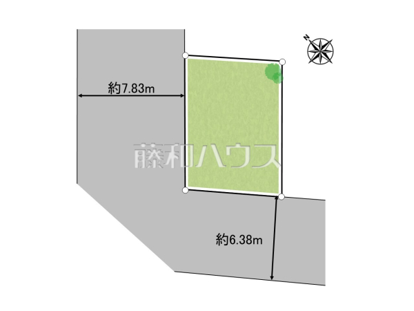 全体区画図　【世田谷区玉堤１丁目】