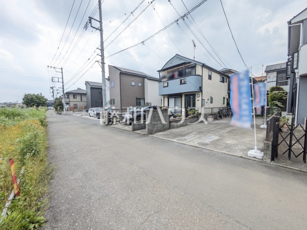 接道状況および現場風景 【東村山市久米川町2丁目】 接道状況および現場風景 【東村山市久米川町2丁目】