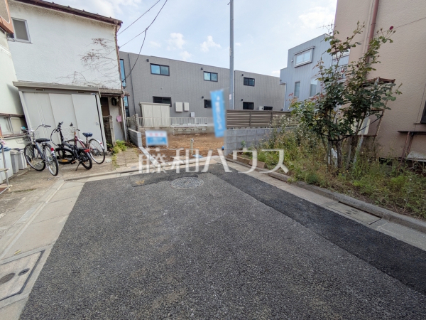 接道状況および現場風景　【練馬区南大泉４丁目】