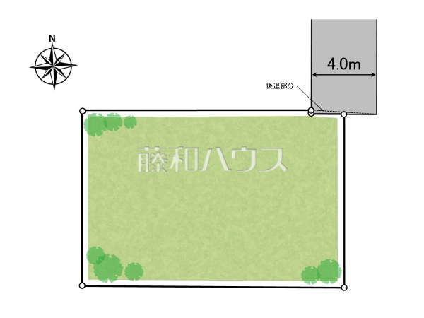 全体区画図　【練馬区南大泉４丁目】