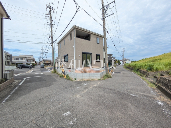 接道状況および現場風景　【名古屋市北区東味鋺３丁目】
