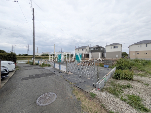 接道状況および現場風景　【日野市新井１丁目】