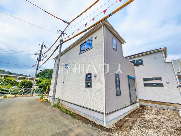 1号棟　外観　【武蔵村山市本町５丁目】 ここに住む方を想像して、着々と建築しております！ 