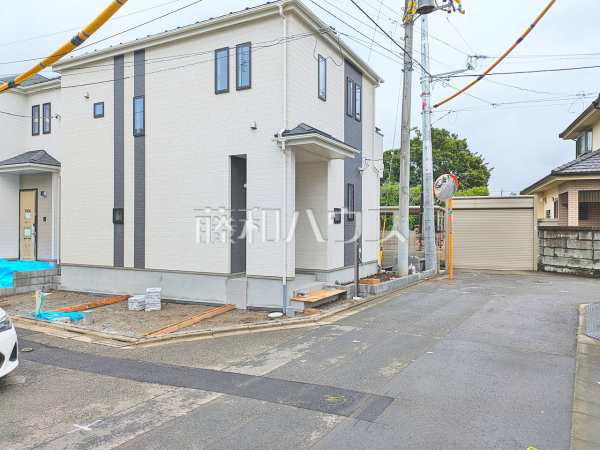 接道状況および現場風景　【小平市上水本町２丁目】