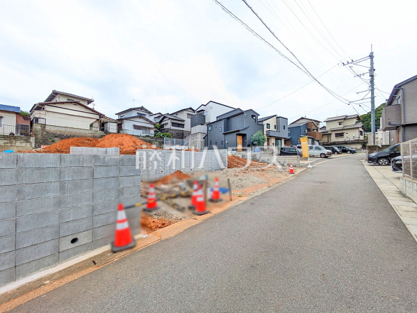 接道状況および現場風景 【福岡市博多区浦田1丁目】 接道状況および現場風景 【福岡市博多区浦田1丁目】