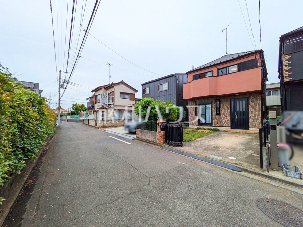接道状況および現場風景　【西東京市北町２丁目】