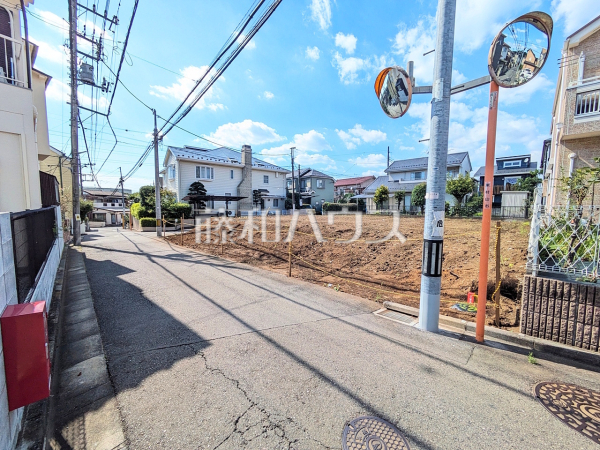 接道状況および現場風景　【東村山市青葉町３丁目】