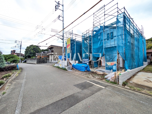 接道状況および現場風景　【武蔵村山市中藤５丁目】