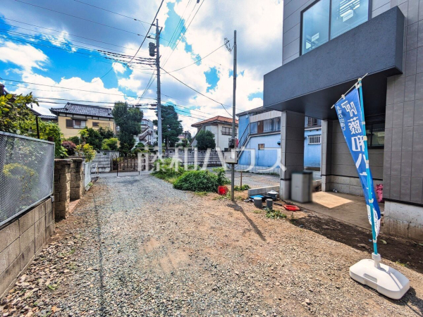 接道状況および現場風景 【朝霞市溝沼5丁目】 接道状況および現場風景 【朝霞市溝沼5丁目】