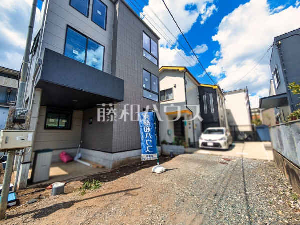 接道状況および現場風景 【朝霞市溝沼5丁目】 接道状況および現場風景 【朝霞市溝沼5丁目】