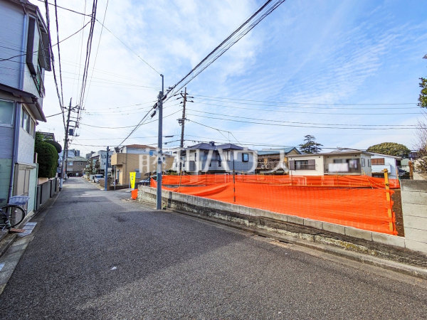 接道状況および現場風景　【練馬区東大泉２丁目】