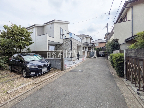接道状況および現場風景 【練馬区関町東1丁目】 接道状況および現場風景 【練馬区関町東1丁目】