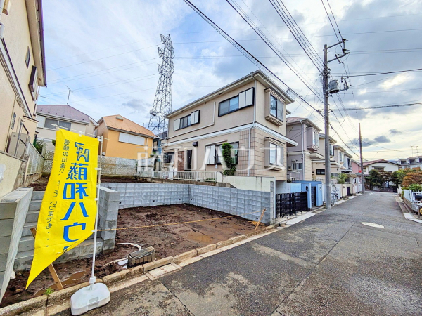 接道状況および現場風景　【狛江市西野川４丁目】