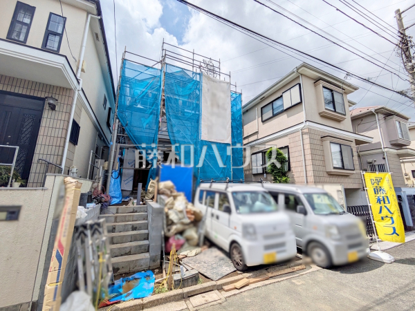 接道状況および現場風景　【狛江市西野川４丁目】