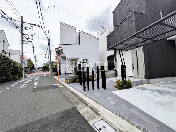 接道状況および現場風景　【国分寺市西恋ヶ窪４丁目】