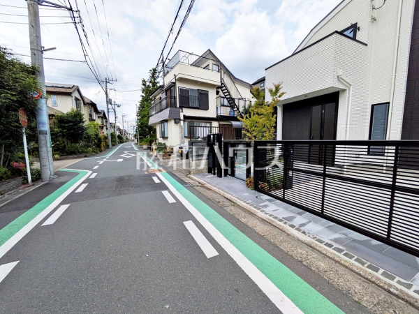 接道状況および現場風景　【国分寺市西恋ヶ窪４丁目】