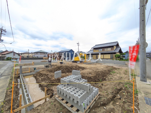 現場風景　【北名古屋市六ツ師中屋敷】