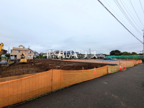 接道状況および現場風景　【小金井市貫井南町５丁目】
