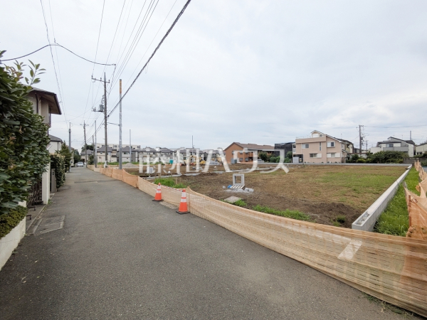接道状況および現場風景　【小金井市貫井南町５丁目】