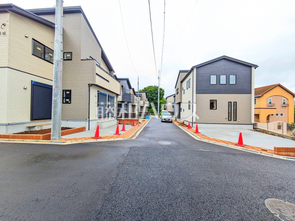 接道状況および現場風景 【八王子市石川町】 接道状況および現場風景 【八王子市石川町】