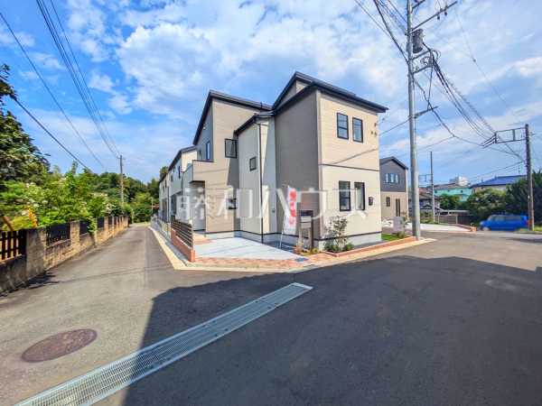 接道状況および現場風景　【八王子市石川町】