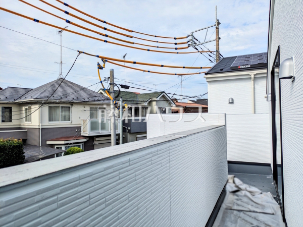 2号棟 バルコニー(施工中) 【国分寺市西町3丁目】 2号棟 バルコニー(施工中) 【国分寺市西町3丁目】