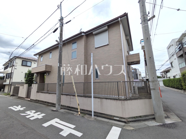 現場風景（現況：古屋有り）　【中野区白鷺２丁目】