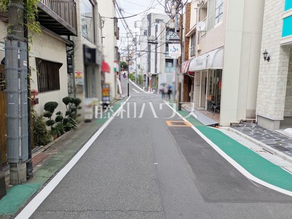 接道状況および現場風景　【練馬区貫井３丁目】