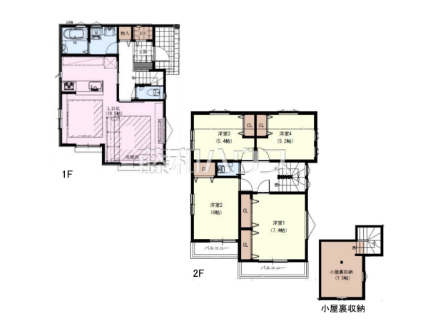 武蔵野市関前3丁目　全1棟　新築分譲住宅物件画像