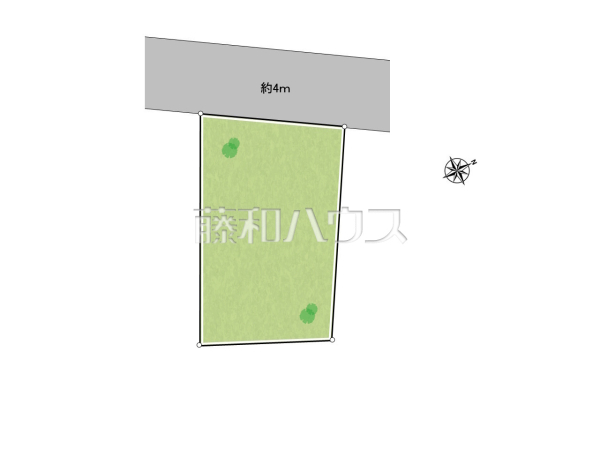 全体区画図　【西東京市芝久保町１丁目】