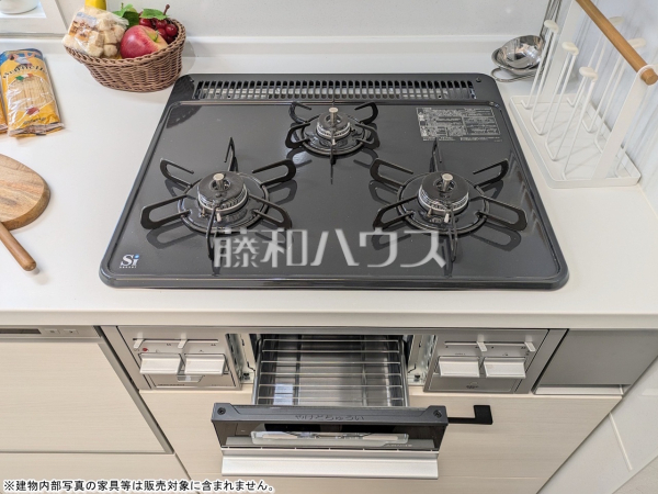 ガスコンロ　【コスモ鶴瀬ステーションスクエア】