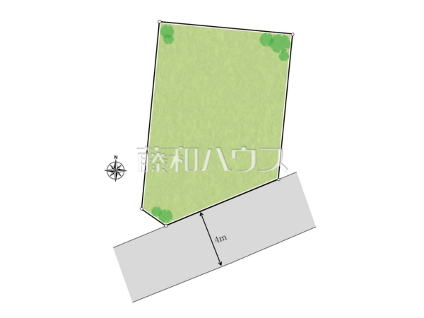 全体区画図　【東久留米市幸町３丁目】